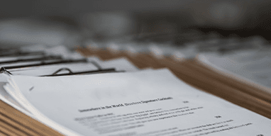 User reviewing updates on a laptop